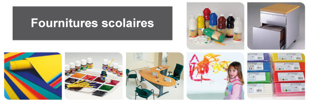 fournitures et équipement scolaire